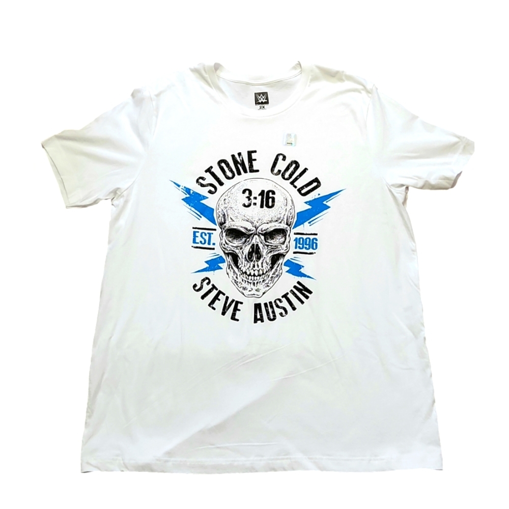 WWE T SHIRT CLUB EXCLUSIVE STONE COLD STEVE AUSTIN 3:16 XXL T SHIRT